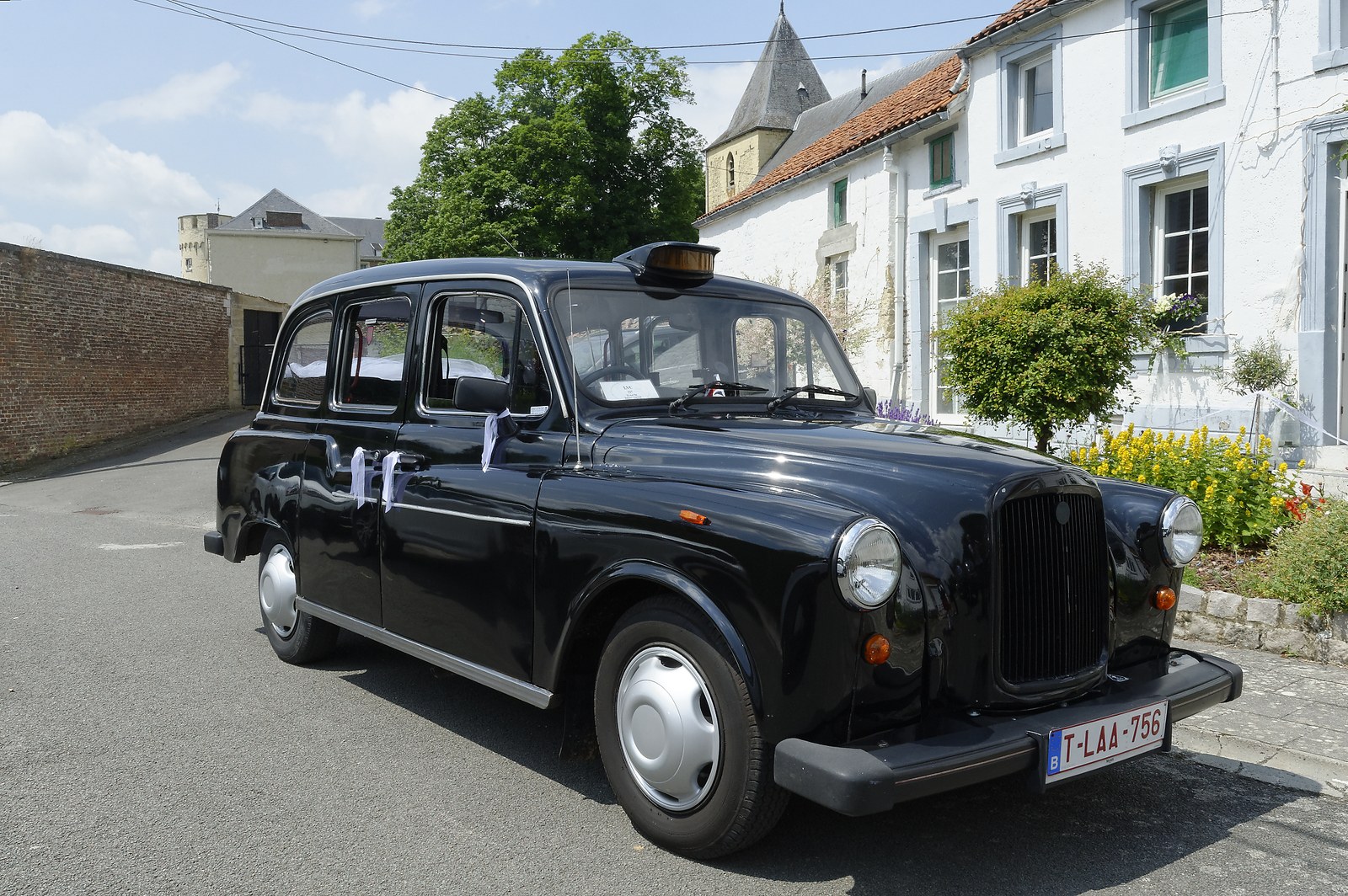 Taxi Anglais Noir Londonien