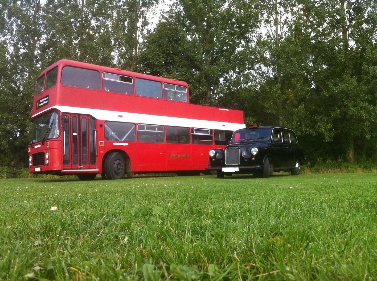 Bus Anglais Original London Red Bus