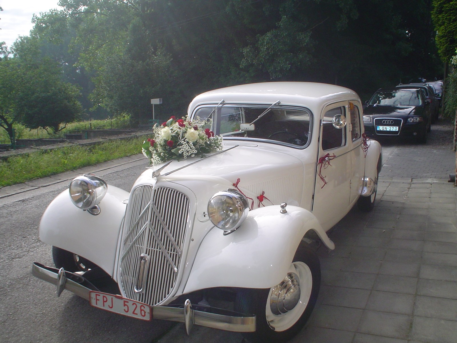 Citroën Traction 11 blanche
