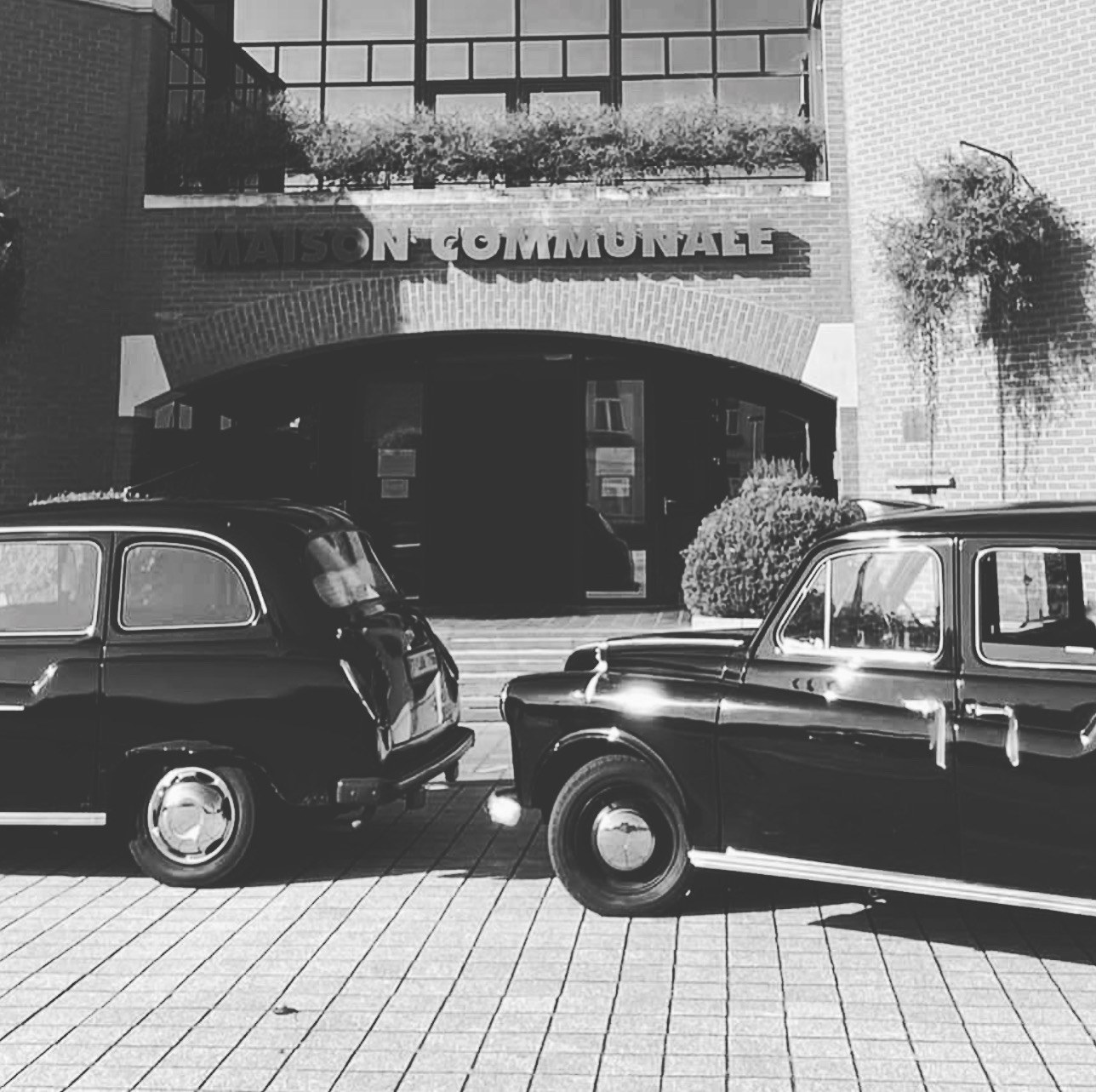 Taxi londonien noir 1978 vintage