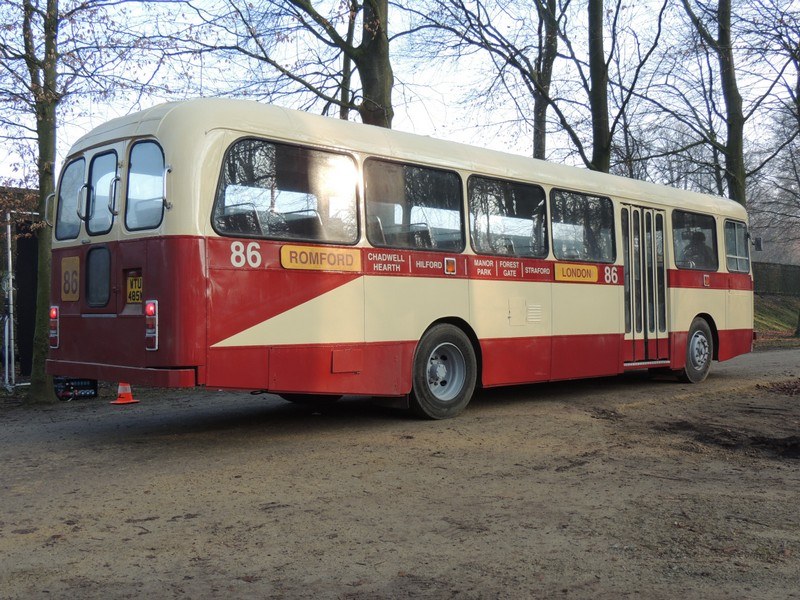 Bus Bristol anglais vintage